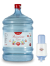 Alkaline (free) natural mineral water - 19 L (with pump)